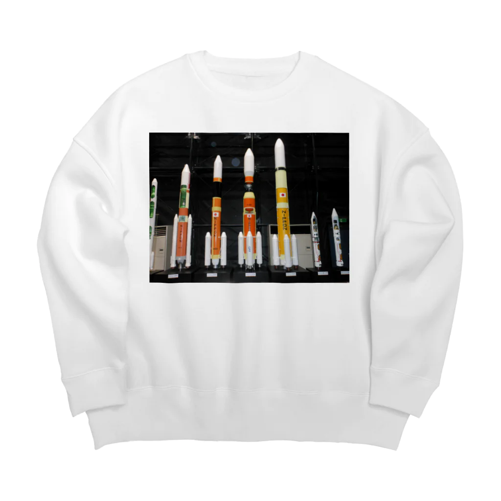 EijiPonのロケット Big Crew Neck Sweatshirt