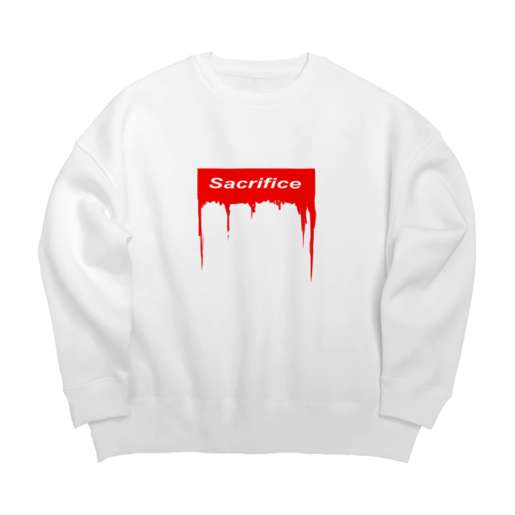 ヒラサリのsacrifice Big Crew Neck Sweatshirt