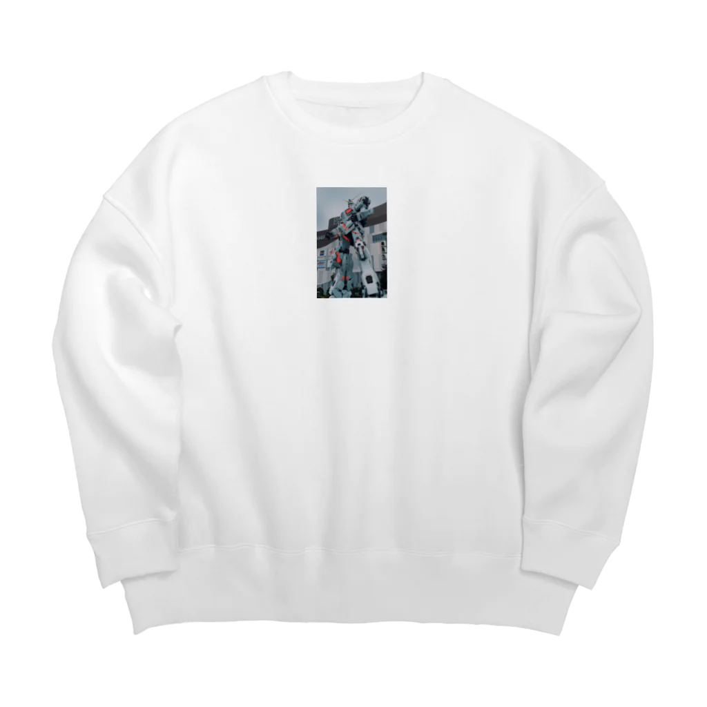 ねぼすけのお台場と言ったらこれ！ Big Crew Neck Sweatshirt