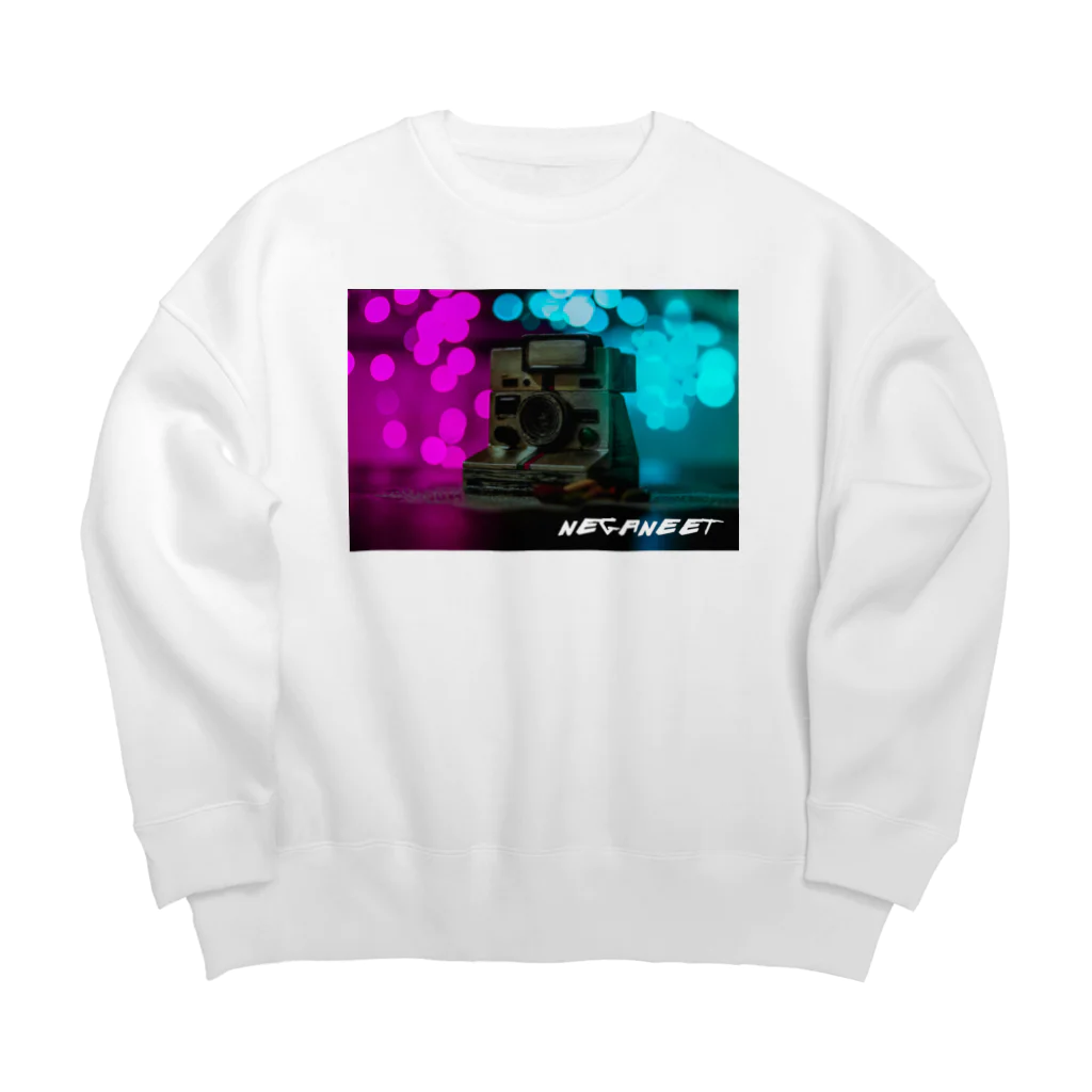 homofuturusの思い出を切り取ろう！ Big Crew Neck Sweatshirt