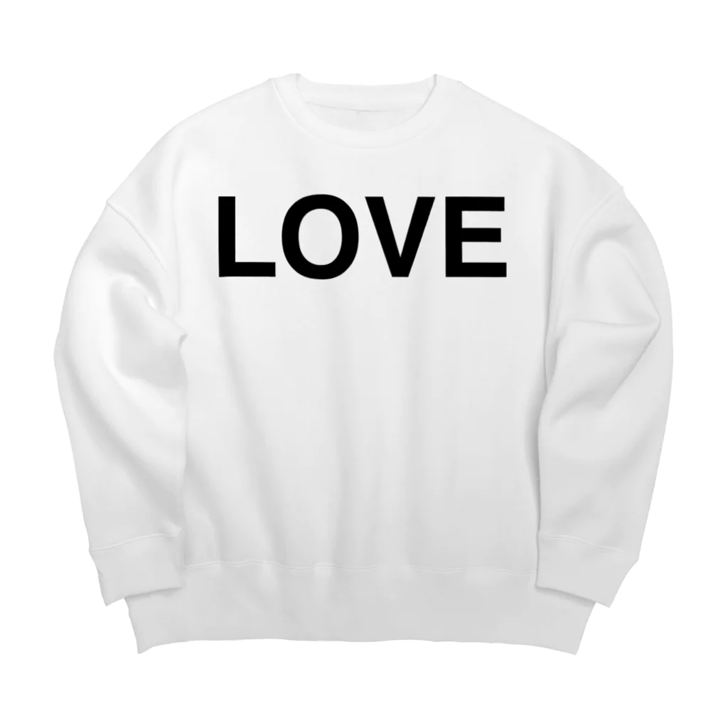 TOKYO LOGOSHOP 東京ロゴショップのLOVE-ラブ- ビッグシルエットスウェット