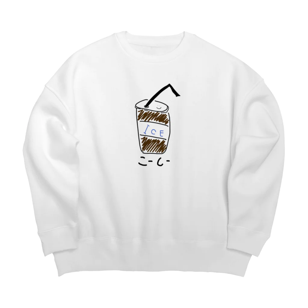 佐藤のこーしーすうぇっと(ICE) Big Crew Neck Sweatshirt