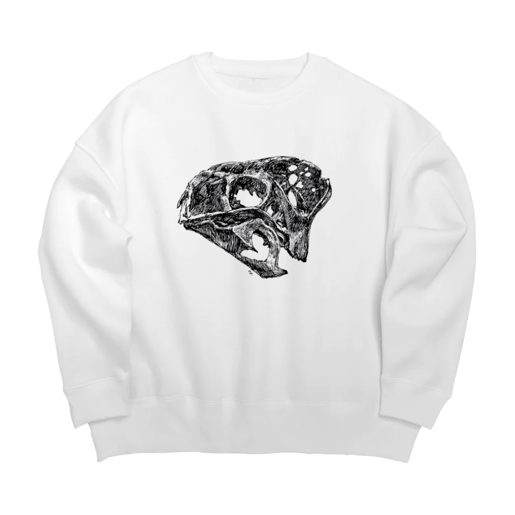 segasworksのシチパチの頭のお骨 Big Crew Neck Sweatshirt