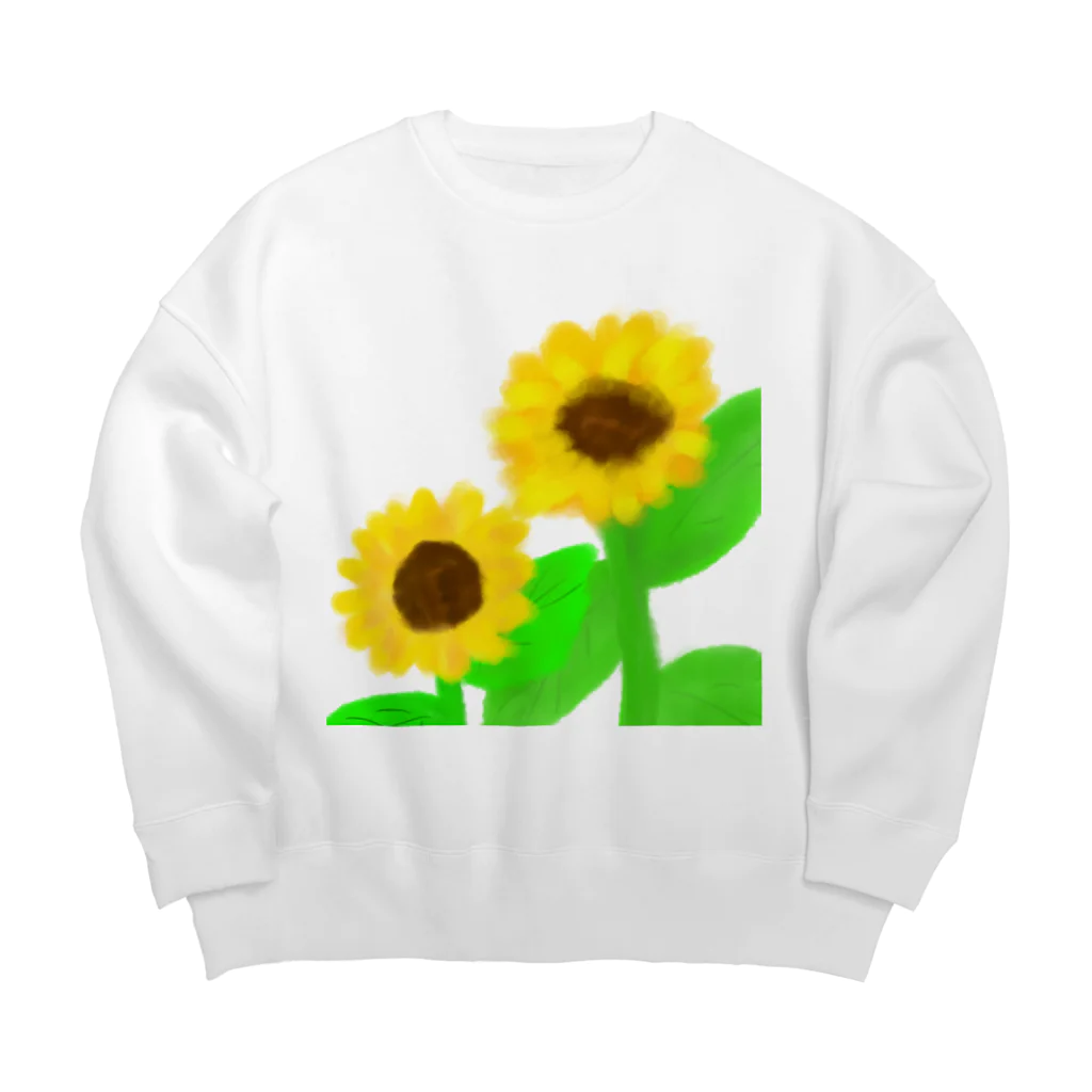 Lily bird（リリーバード）の元気いっぱいひまわり！ Big Crew Neck Sweatshirt