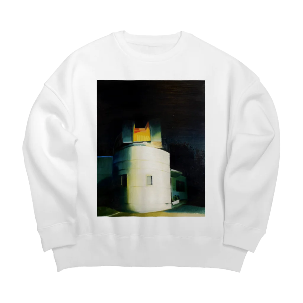 comme des léspaceのどっかの天文台 Big Crew Neck Sweatshirt