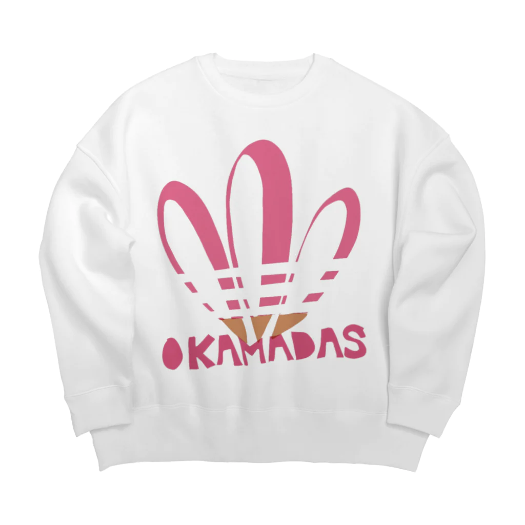 魚好きあつまれ！#かまととちゃん　#かまぼこママの御カマダス Big Crew Neck Sweatshirt