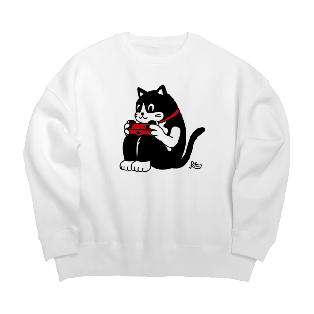 kocoon（コクーン）の猫背ゲーマー Big Crew Neck Sweatshirt