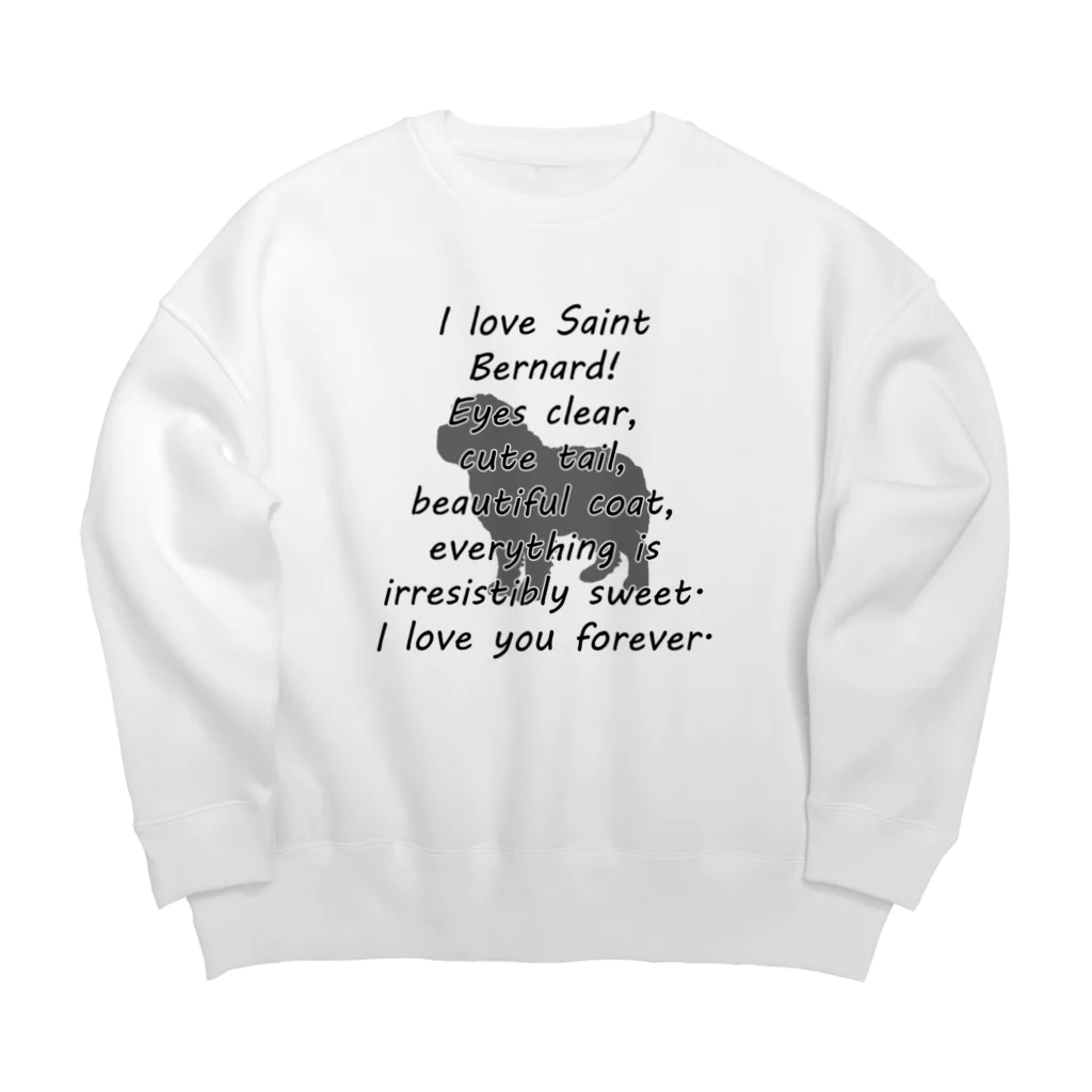 onehappinessのセントバーナード Big Crew Neck Sweatshirt