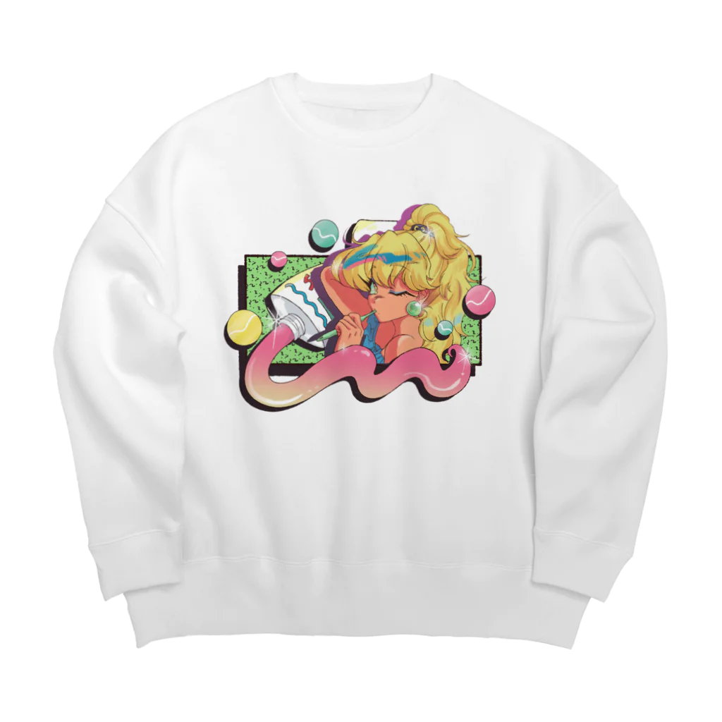 FEEL THE GROOVEのBRUSH TEETH Big Crew Neck Sweatshirt