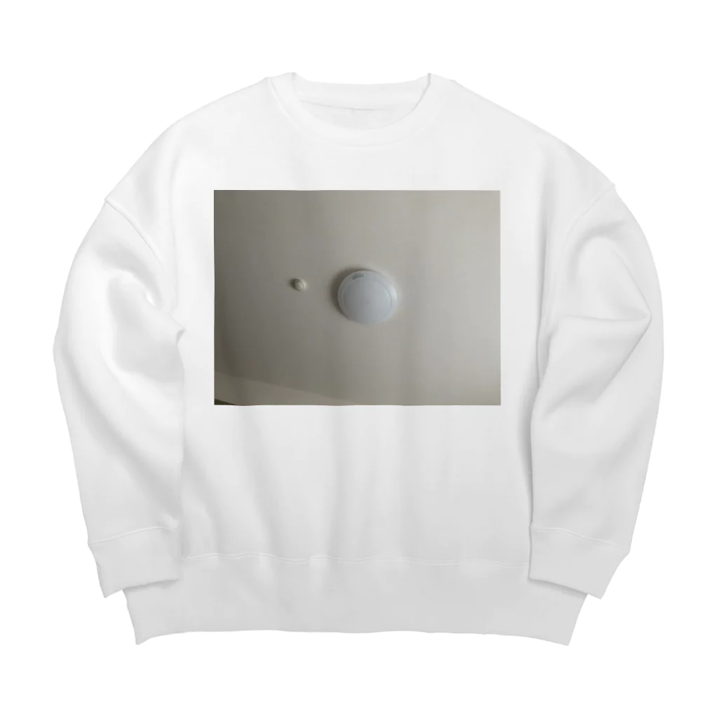 まめぴより。の無気力なわたし。 Big Crew Neck Sweatshirt