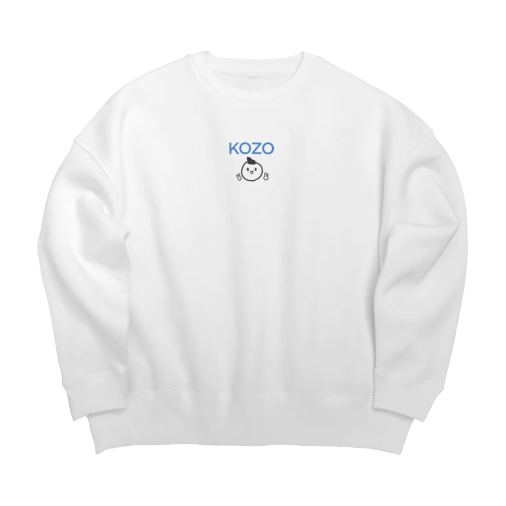 うちがわもようの小僧くん Big Crew Neck Sweatshirt