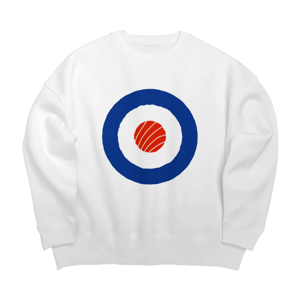 9bdesignのスシ・ターゲット Target Sushi Roll Roundel ビッグシルエットスウェット