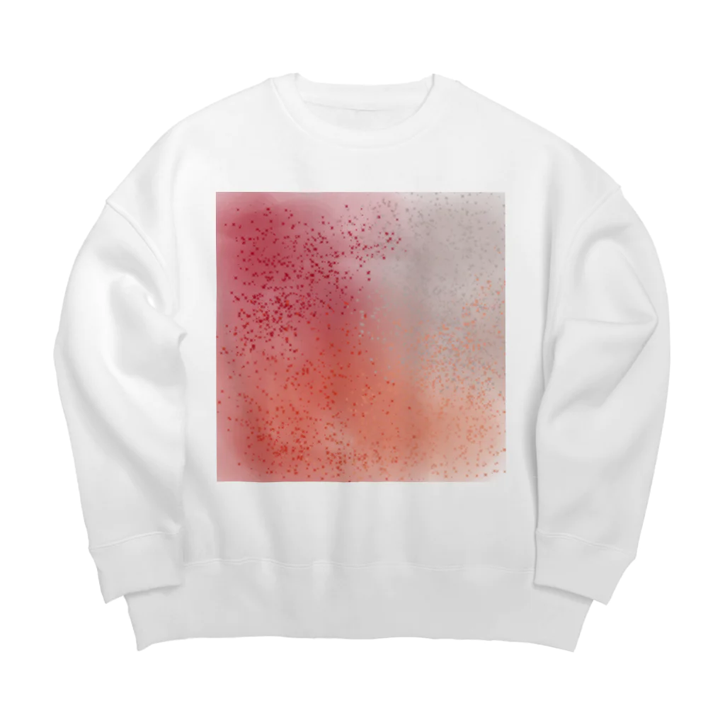 I&IのColor paint 3 Big Crew Neck Sweatshirt