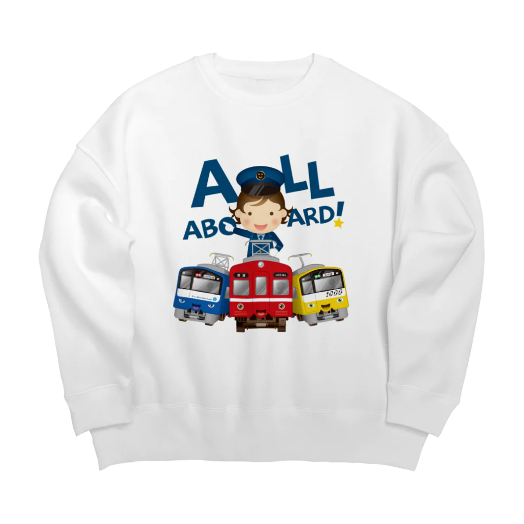 Train Kids! SOUVENIR SHOPの出発進行( All aboard ) ! ビッグシルエットスウェット