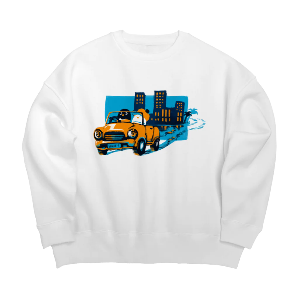 SAKAE&するばのドライブGO Big Crew Neck Sweatshirt