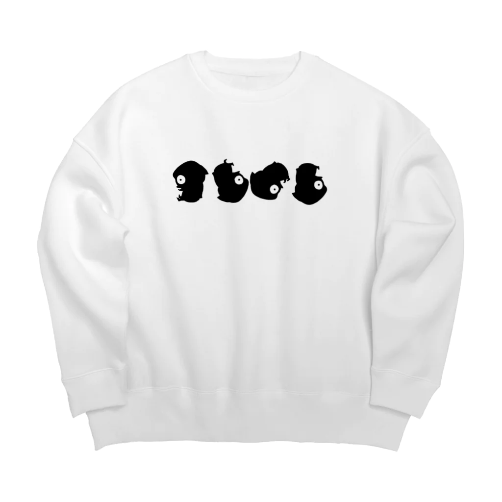 utacorocoroのotasukisamaコロコロ Big Crew Neck Sweatshirt