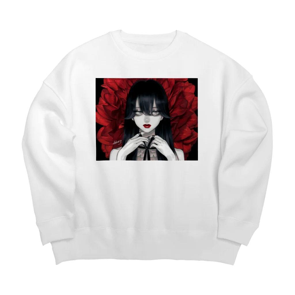 dahlia shop SUZURIのVolatile （トリミング） Big Crew Neck Sweatshirt