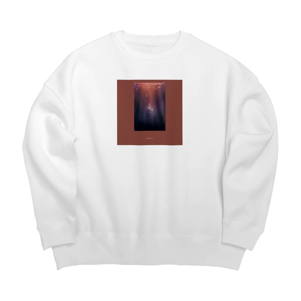 somuのsomu Big Crew Neck Sweatshirt