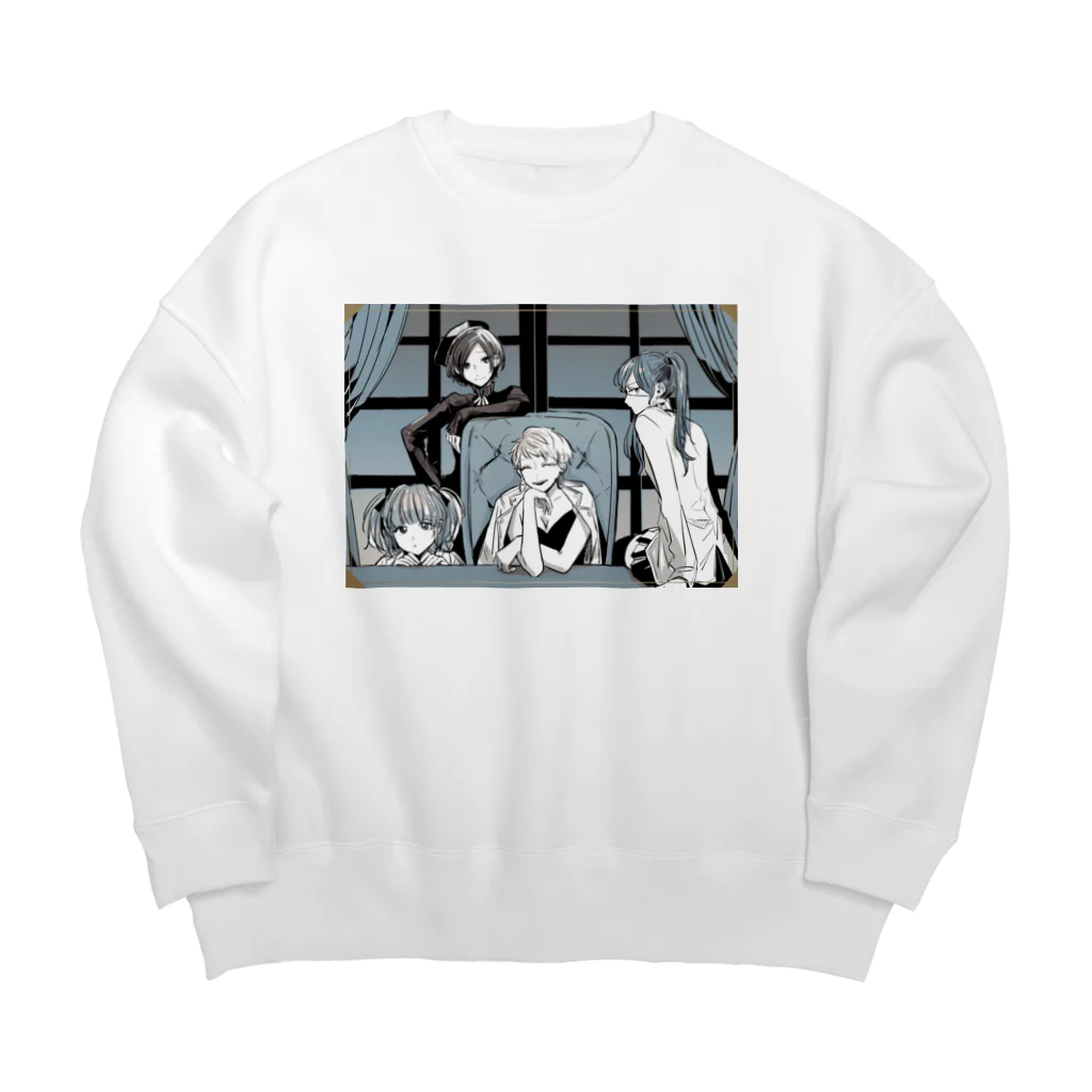 魔法少女Nの女スパイの作戦会議 Big Crew Neck Sweatshirt