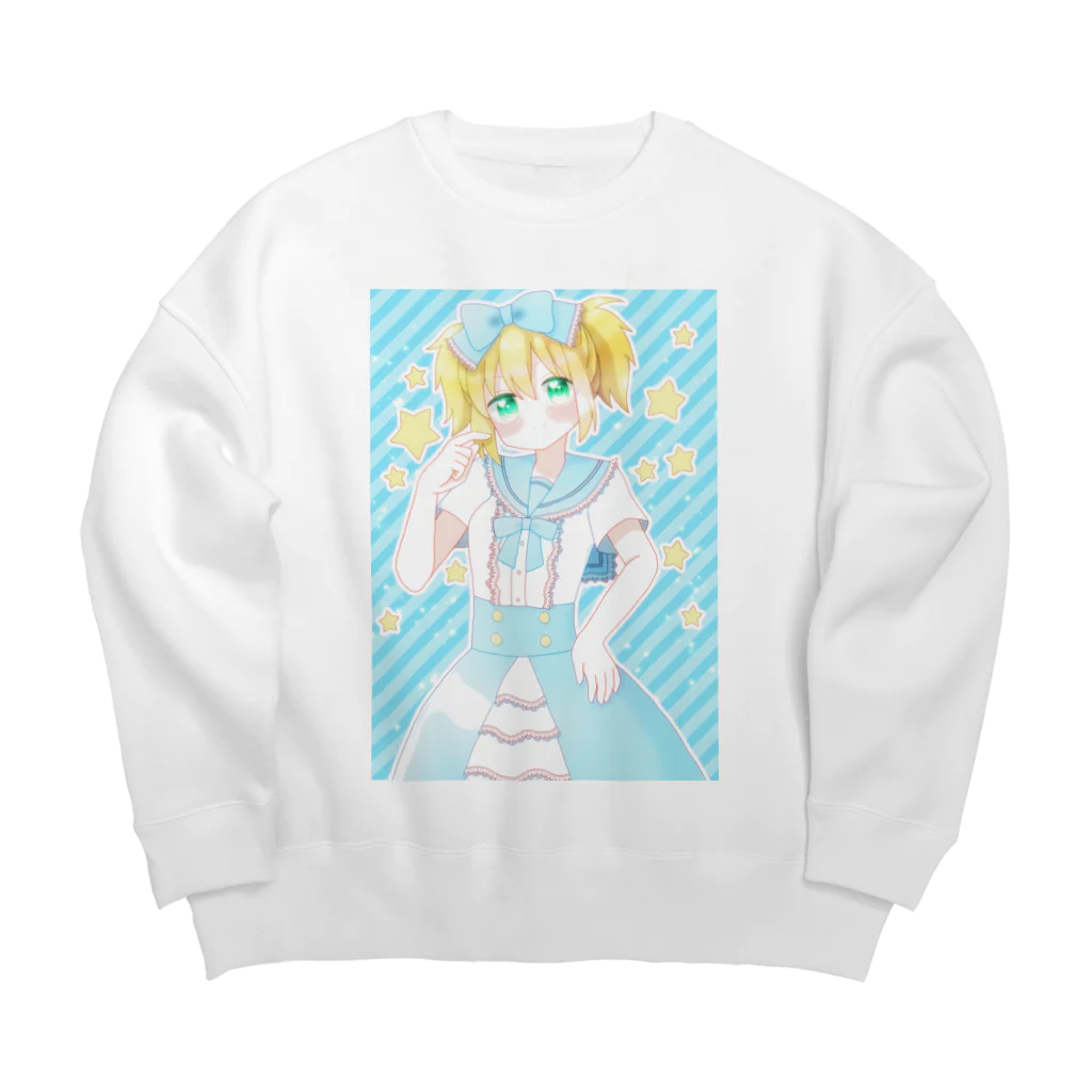 かわいいもののおみせ　いそぎんちゃくの⭐️ Big Crew Neck Sweatshirt