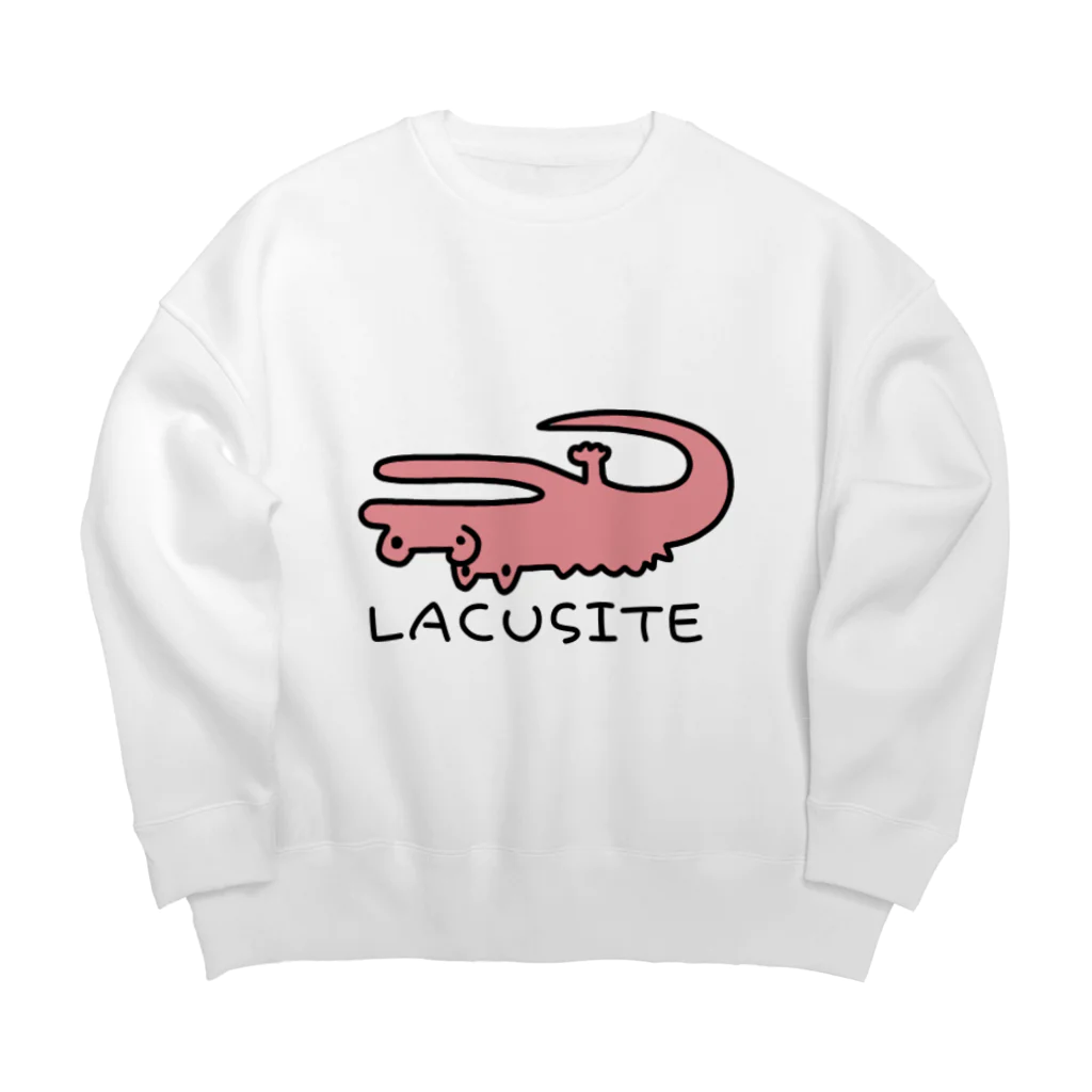 たこむんLABO.の転ガリーターアリゲーター Big Crew Neck Sweatshirt