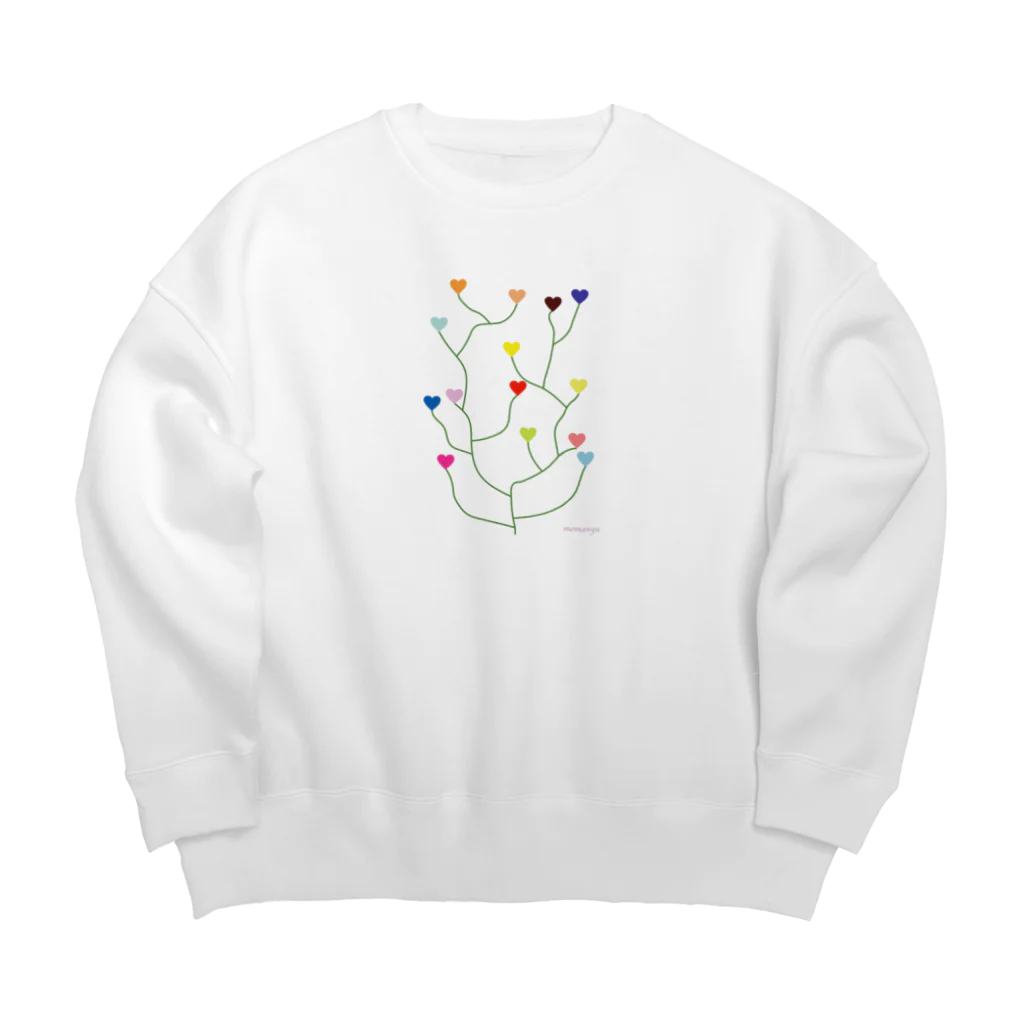 momanyuのmomanyu Big Crew Neck Sweatshirt