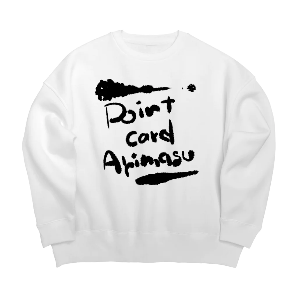 tango&shianのポイントカードあります Big Crew Neck Sweatshirt