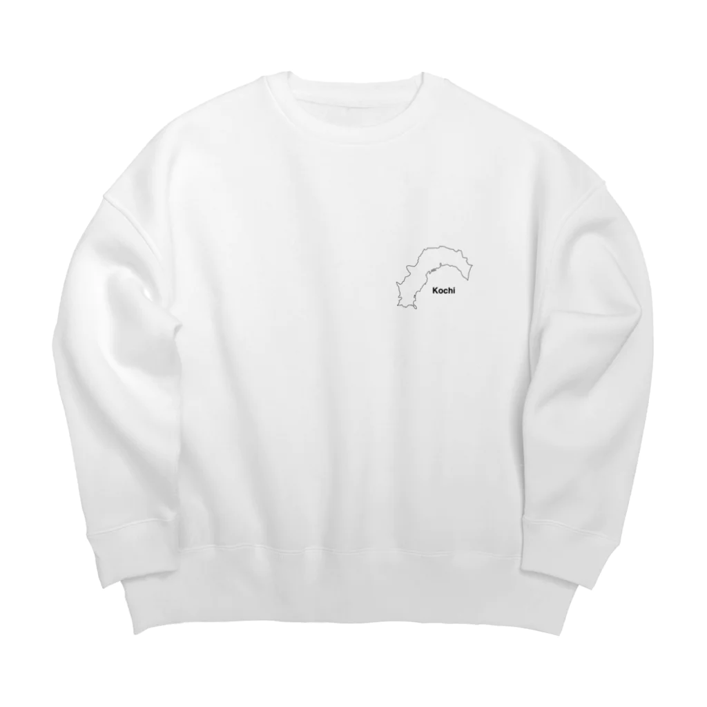 whotanuのkochi Big Crew Neck Sweatshirt