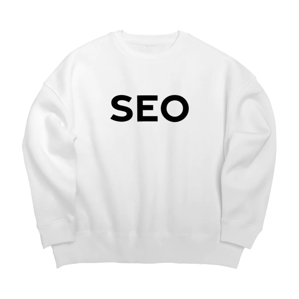 大のSEO Big Crew Neck Sweatshirt