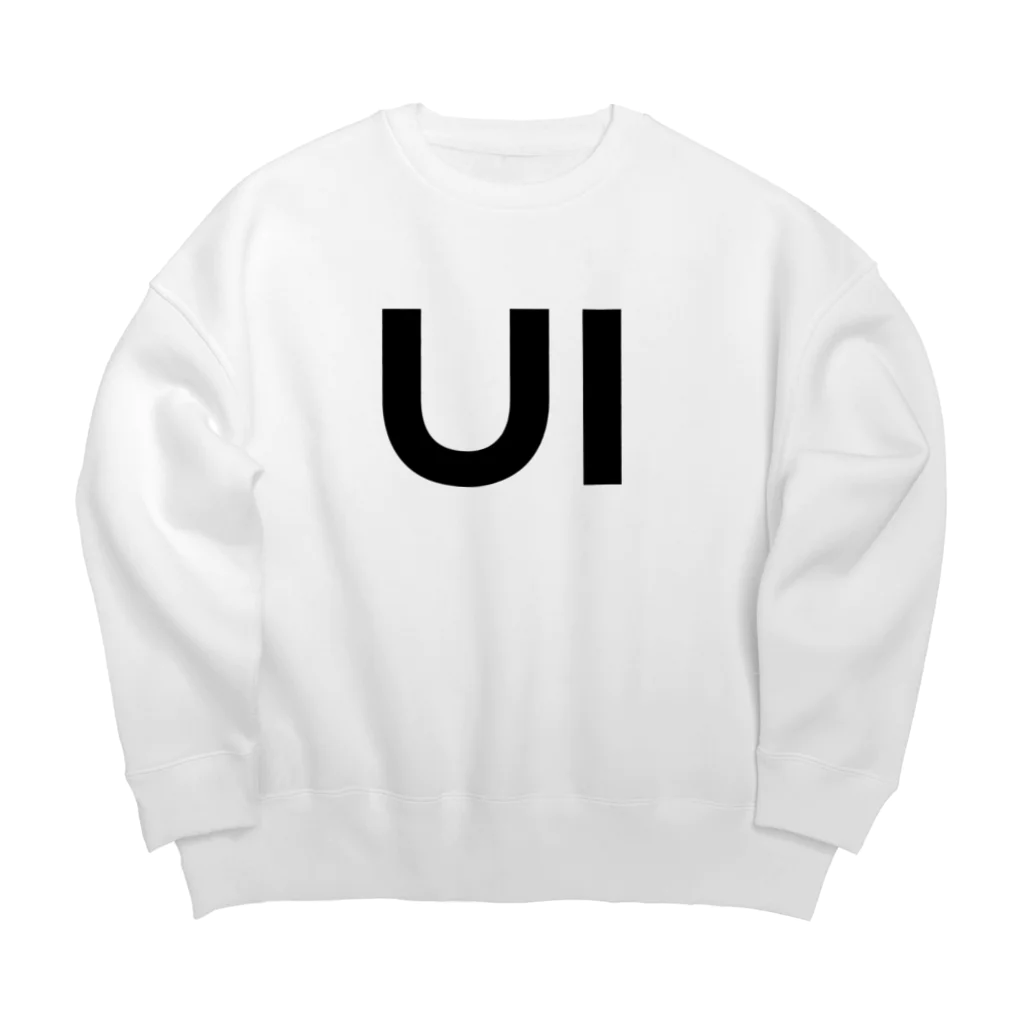 大のUI Big Crew Neck Sweatshirt