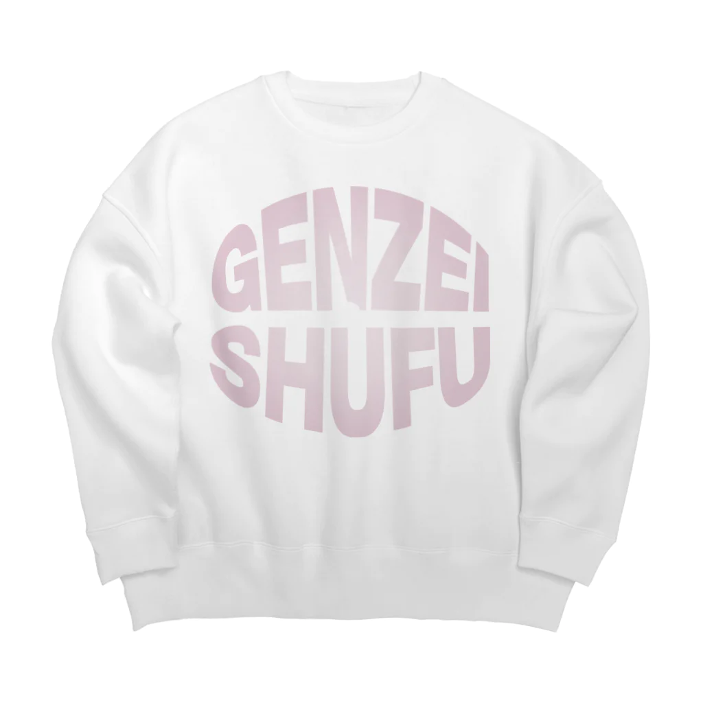 もぐちゃんねるの減税主婦 Big Crew Neck Sweatshirt