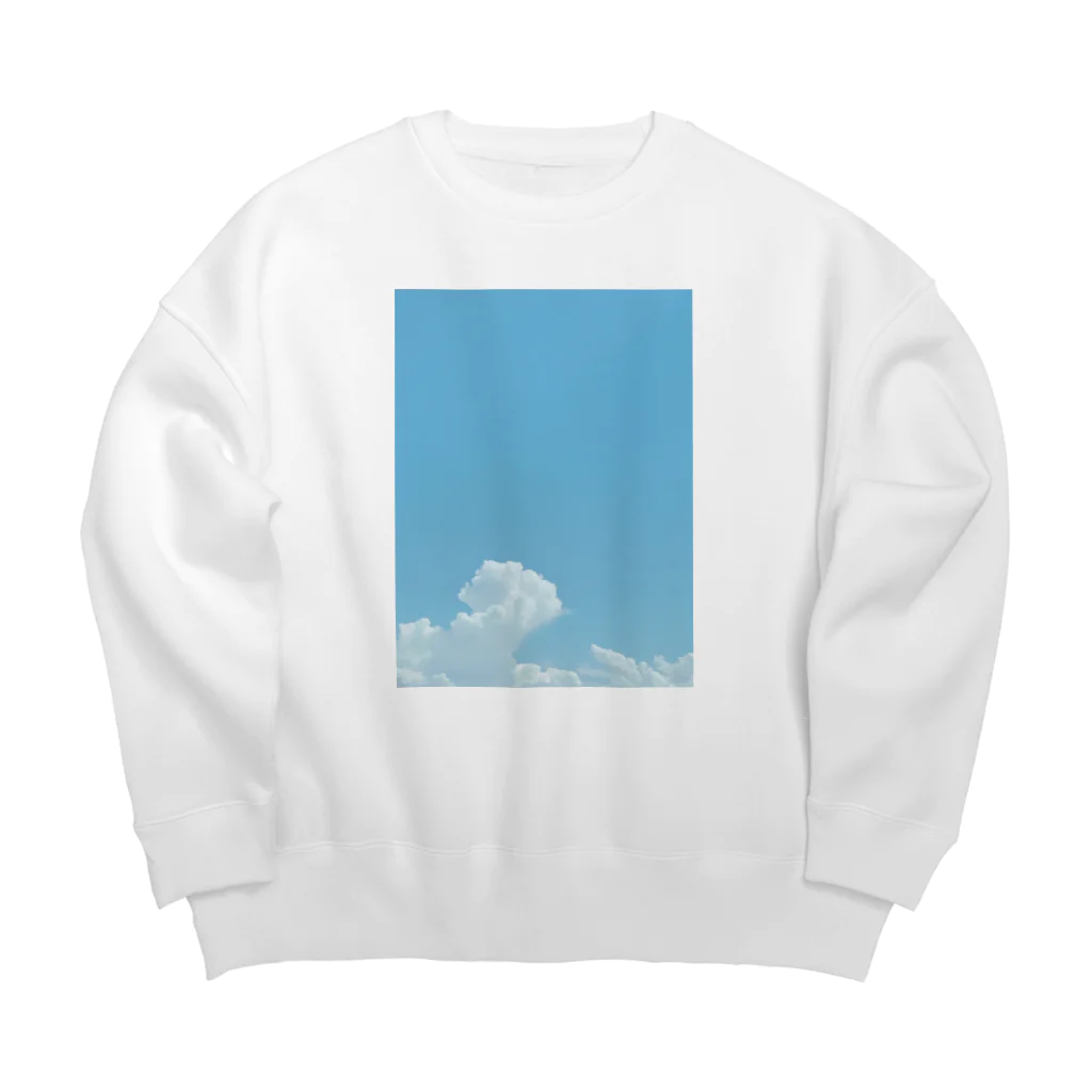 𝘔𝘢𝘳𝘶 :)の蒼 Big Crew Neck Sweatshirt