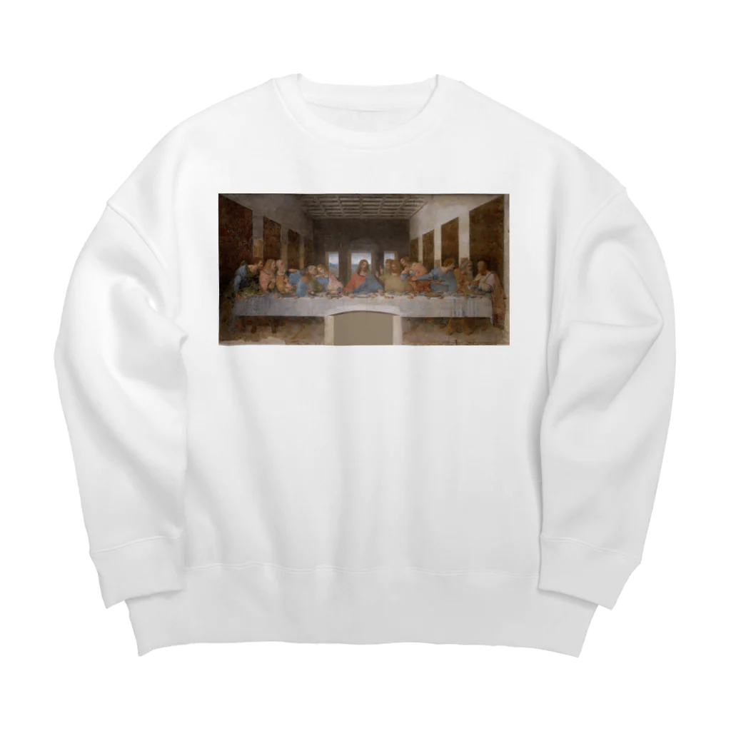 HOKO-ANのレオナルド・ダ・ビンチ　最後の晩餐 The Last Supper Big Crew Neck Sweatshirt