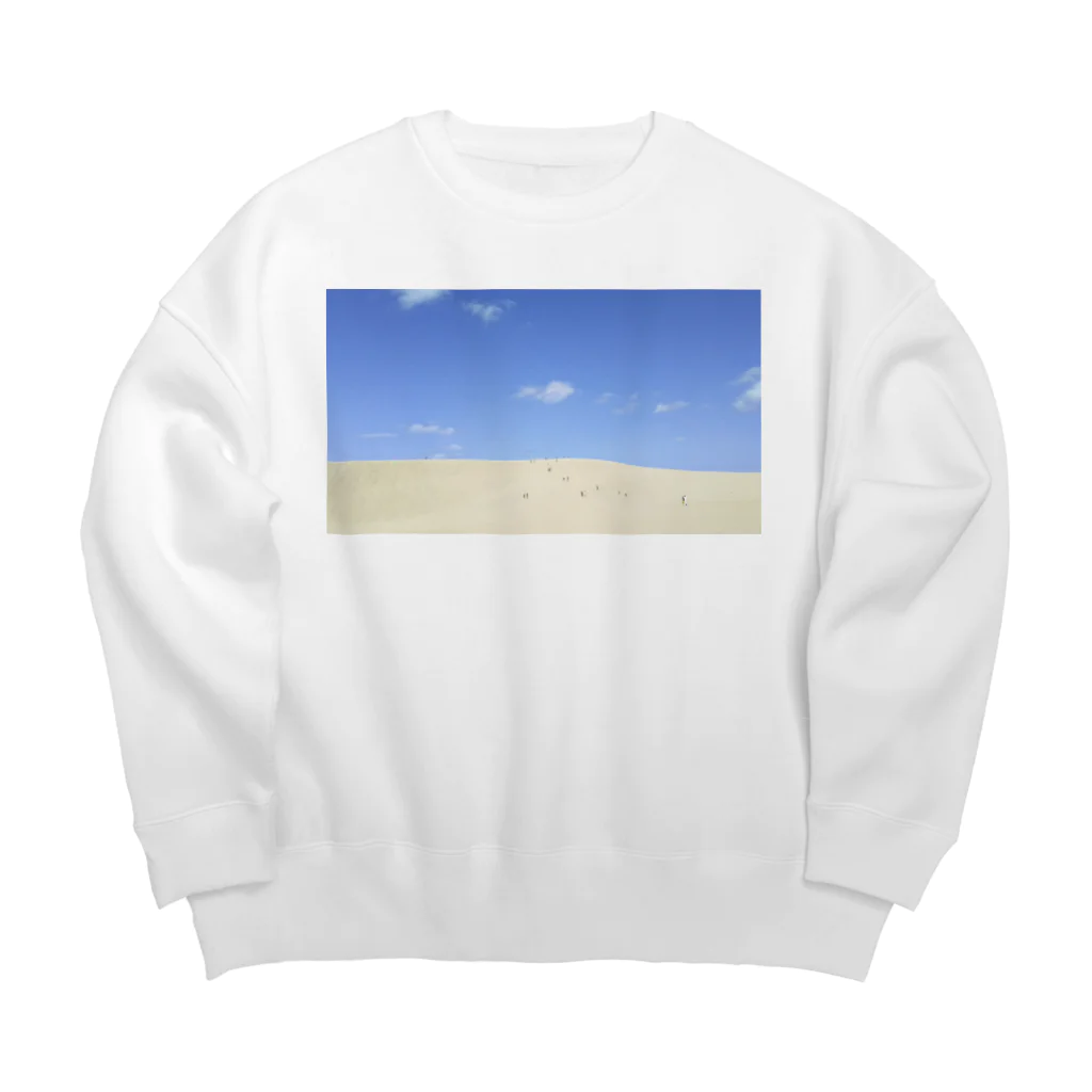 moujiの砂丘 Big Crew Neck Sweatshirt