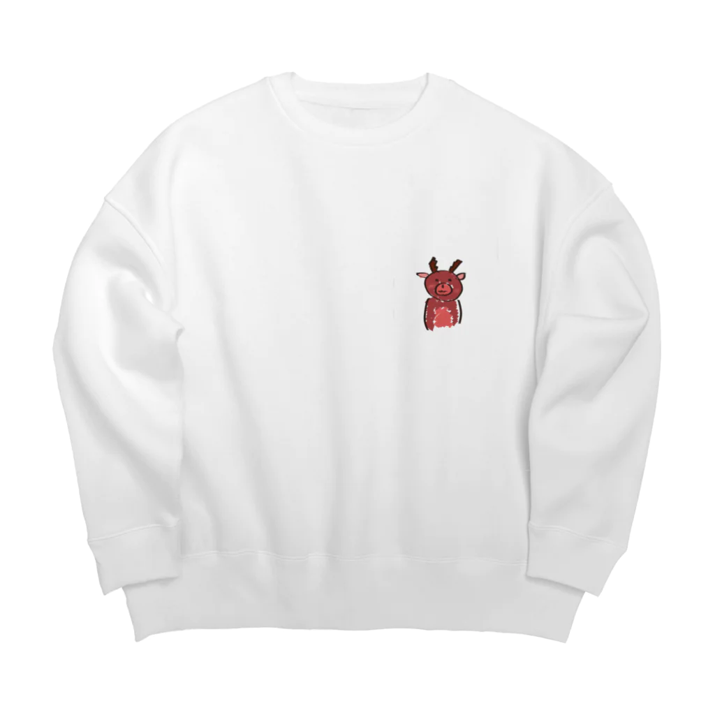 菅野さんのあ Big Crew Neck Sweatshirt