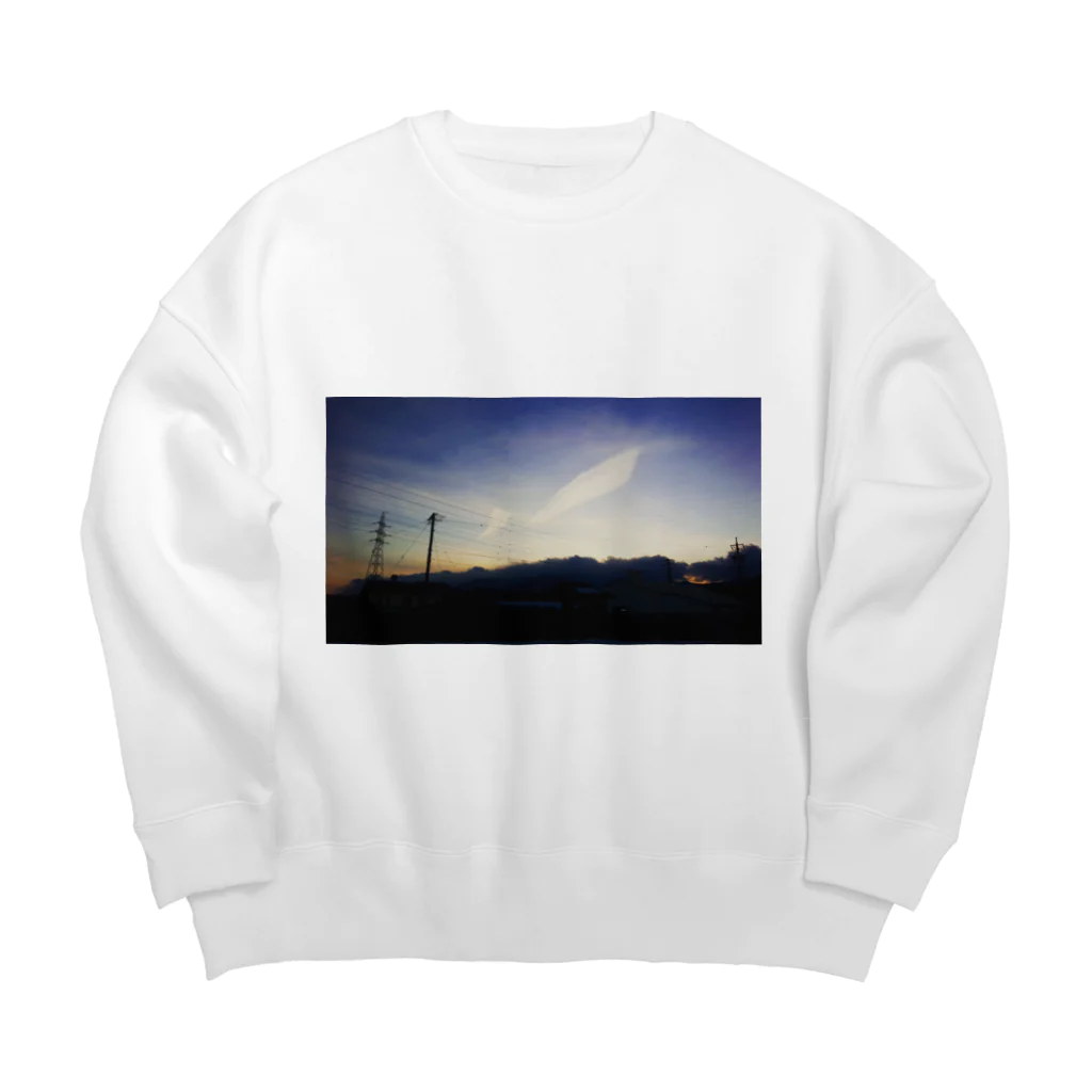 こんぺいとう✩*.ﾟの天使の羽 Big Crew Neck Sweatshirt