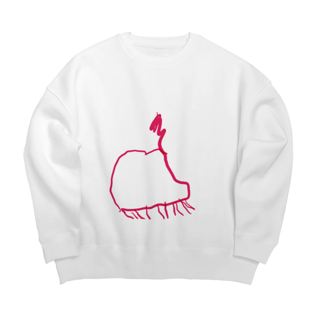 みなみの家のこどものくにだちょう Big Crew Neck Sweatshirt