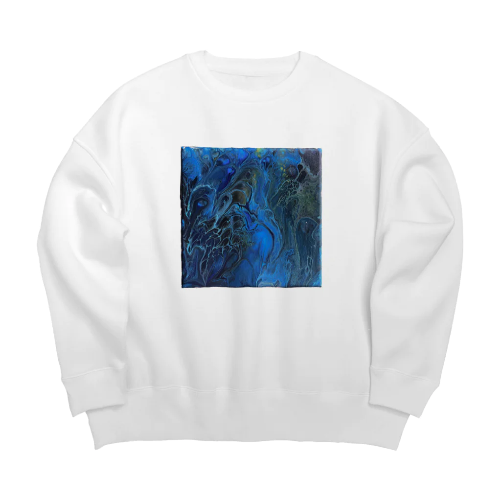 問題の海亀の亡き骸 Big Crew Neck Sweatshirt