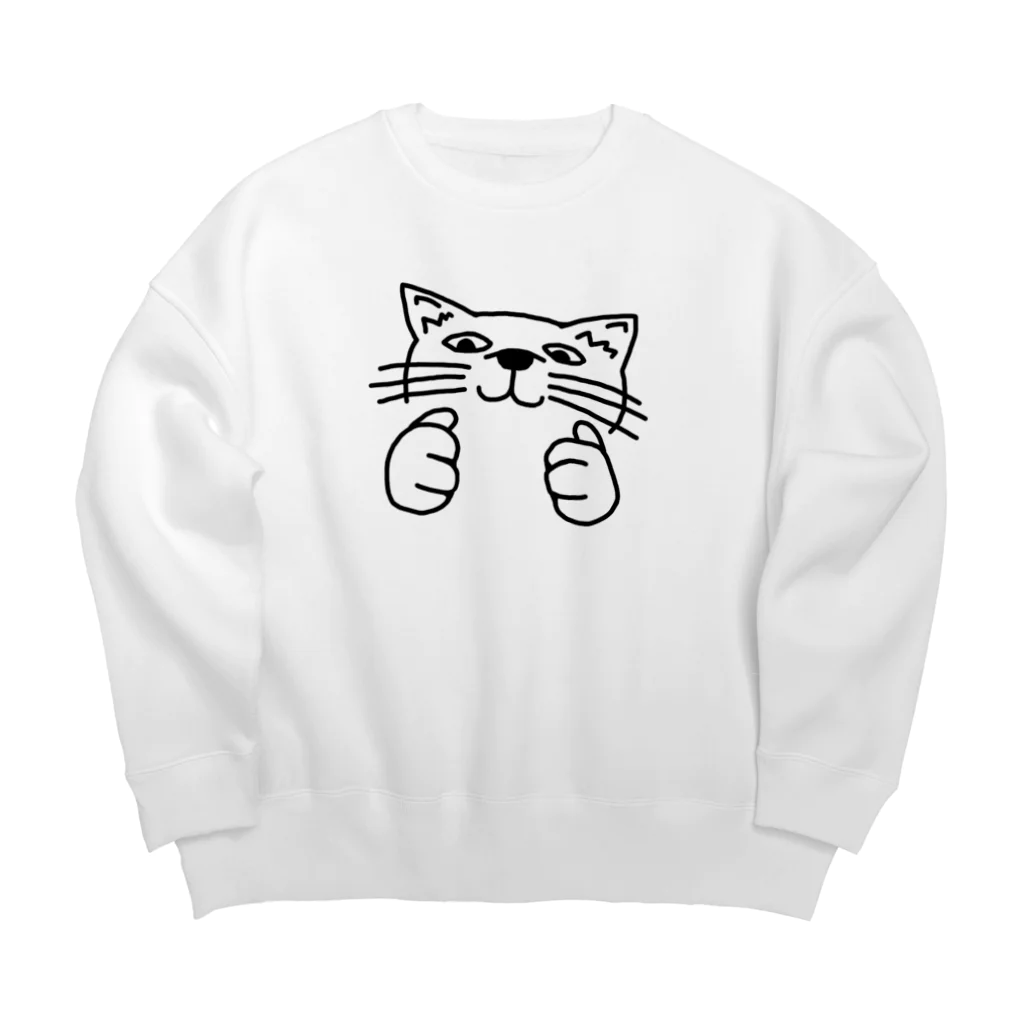 nabatachiのキャットソウル Big Crew Neck Sweatshirt