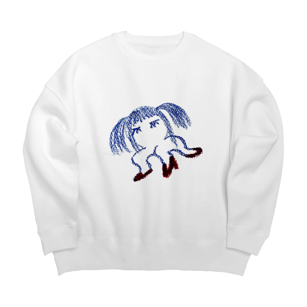 31の脚美ちゃん Big Crew Neck Sweatshirt