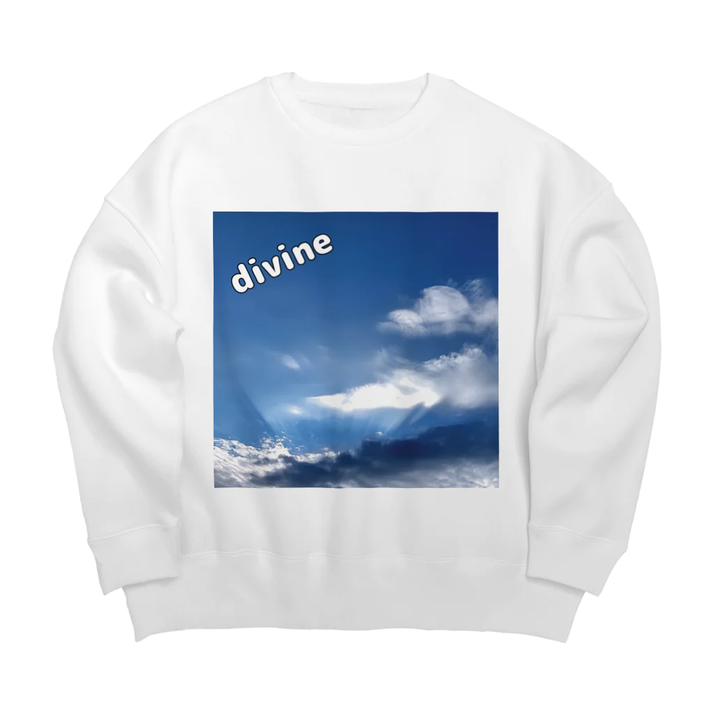 かずりんの空〜輝き〜 Big Crew Neck Sweatshirt