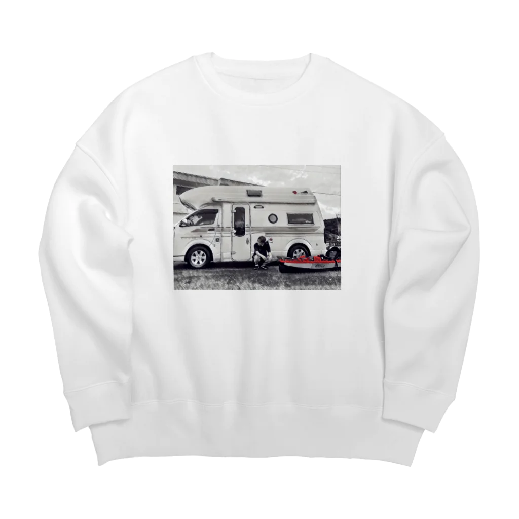 石黒英雄SHOPの黄昏 Big Crew Neck Sweatshirt