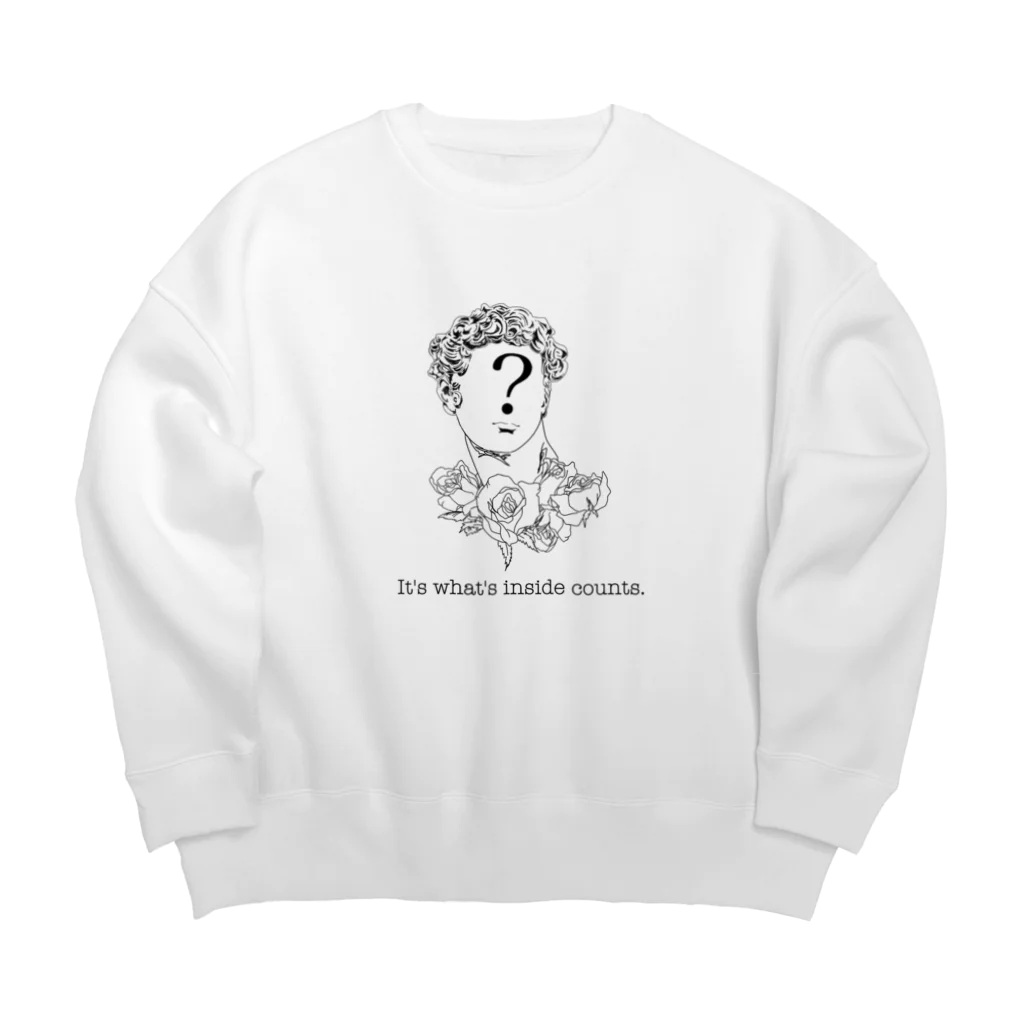 ライカラのface<contents Big Crew Neck Sweatshirt