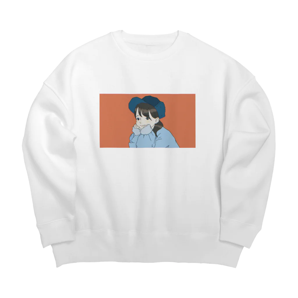 1997のただのおんなのこ。 Big Crew Neck Sweatshirt