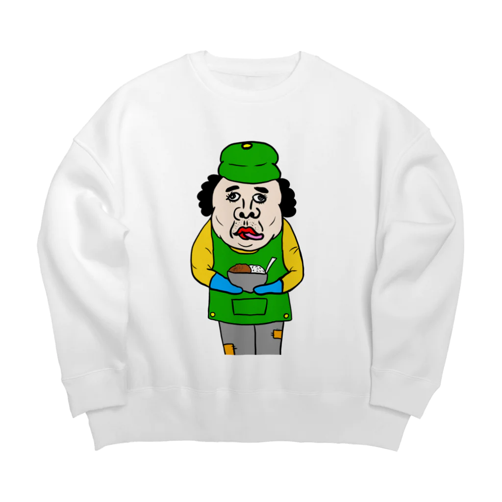 右手リアンうめもと公式のカリーダファミリア Big Crew Neck Sweatshirt