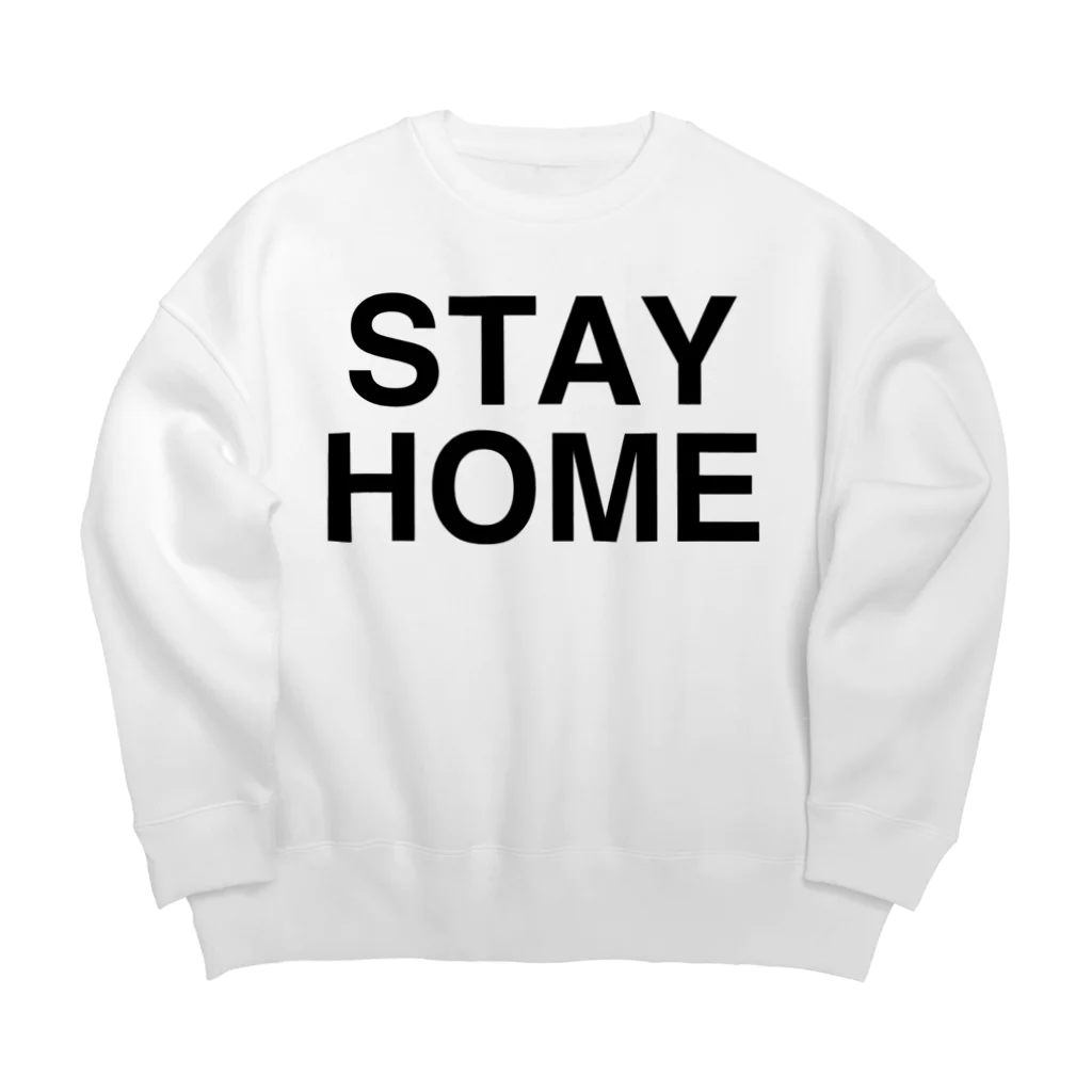 TOKYO LOGOSHOP 東京ロゴショップのSTAY HOME-ステイホーム- Big Crew Neck Sweatshirt