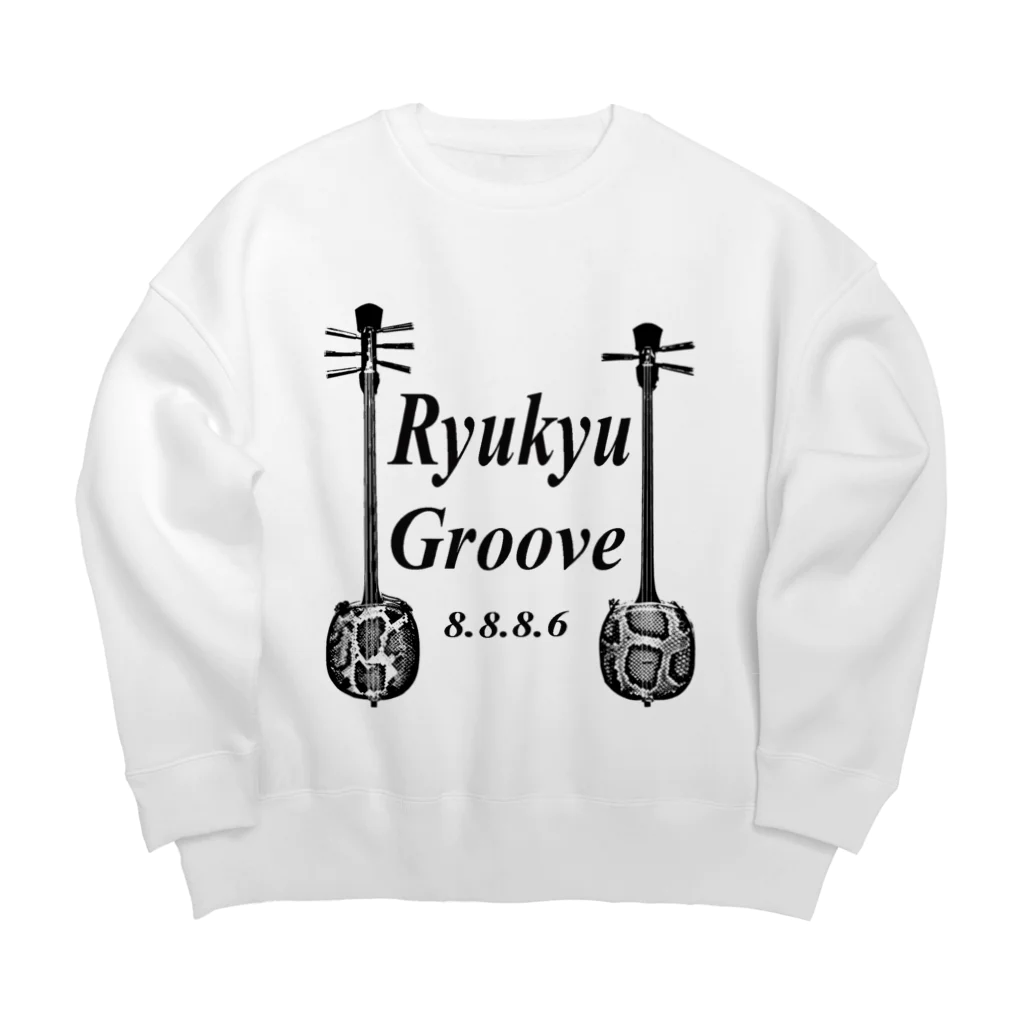 YOSASOUのRyukyuGroove Big Crew Neck Sweatshirt