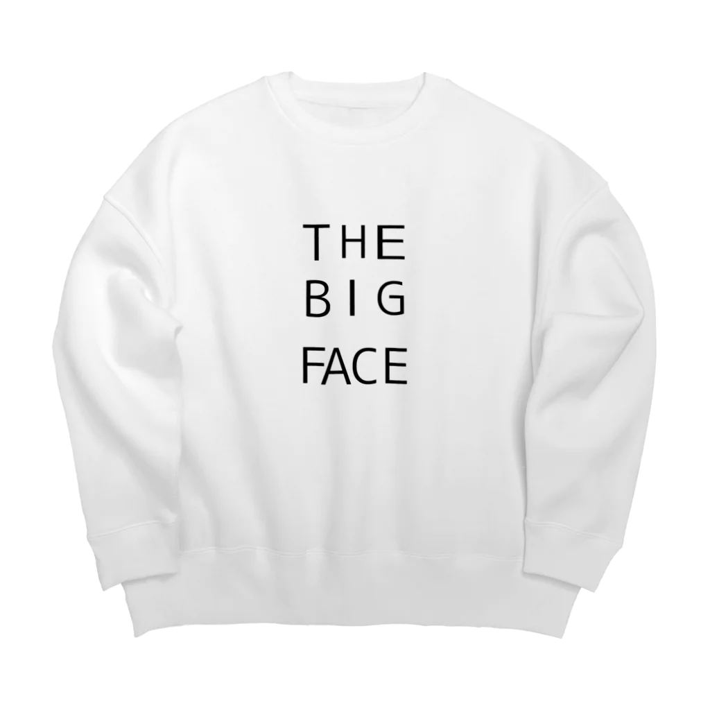 かんたんたんのザ・ビック・フェイス Big Crew Neck Sweatshirt