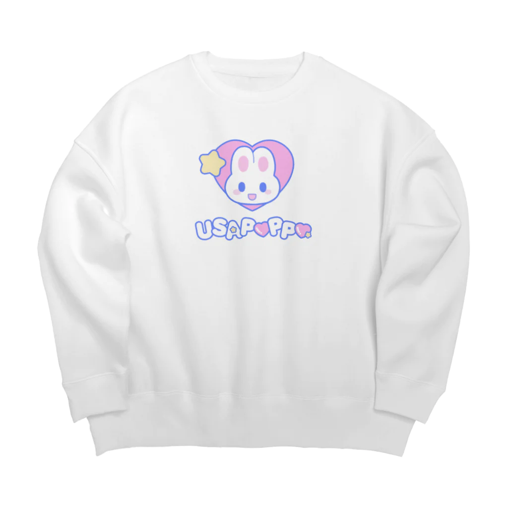 Fancy Surprise!のうさぽ Big Crew Neck Sweatshirt