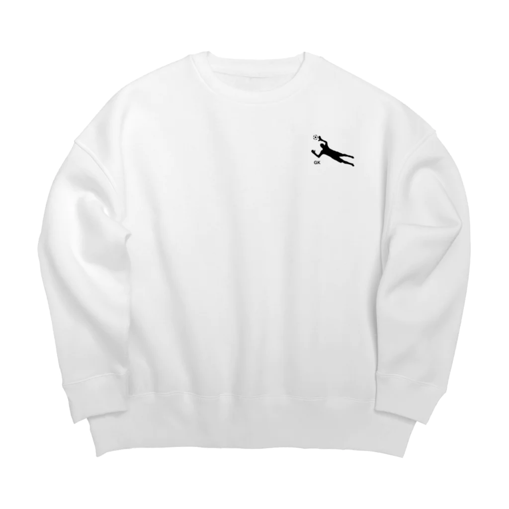 soccer_の俺のポジションGK Big Crew Neck Sweatshirt